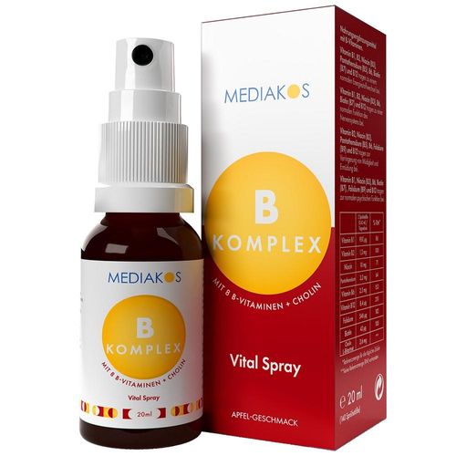 VITAMIN B KOMPLEX Mediakos Vital Spray vegan 20 ml