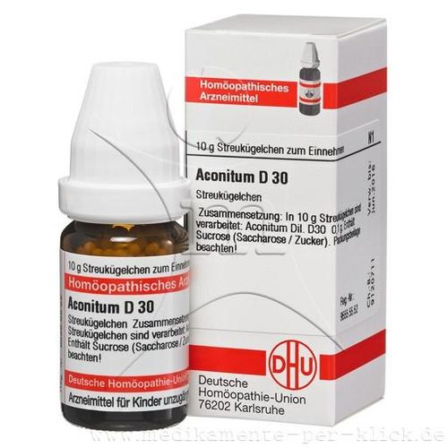 ACONITUM D 30 Globuli 10 g