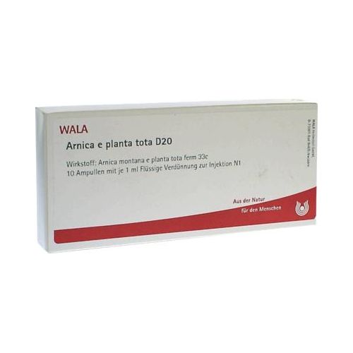 ARNICA E Planta tota D 20 Ampullen 10X1 ml