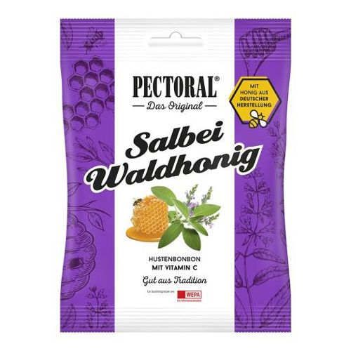 PECTORAL Salbei Waldhonig Bonbons Btl. 72 g