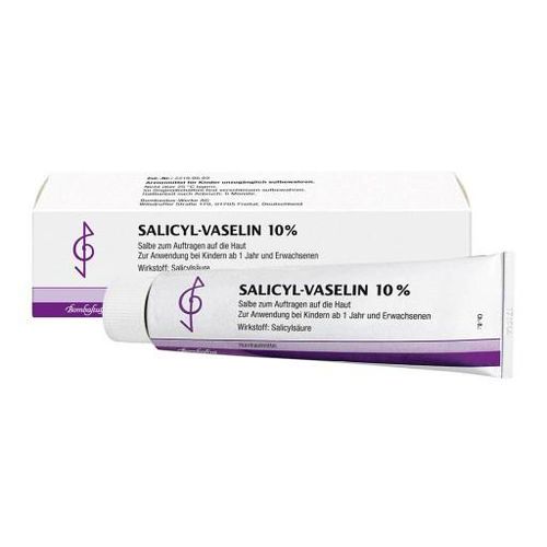 SALICYL VASELIN 10% Salbe 100 ml