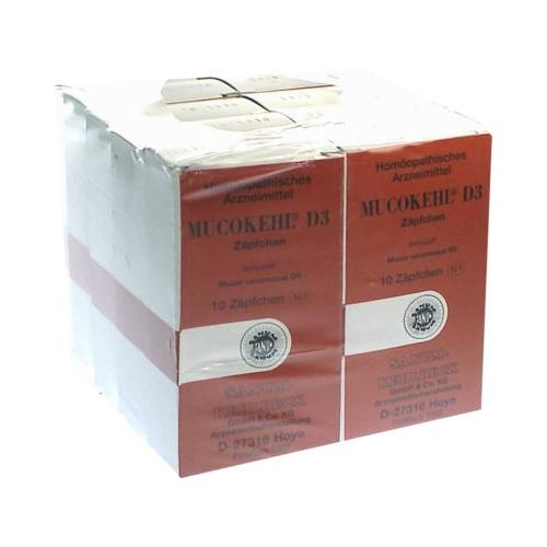 MUCOKEHL D 3 Zäpfchen 10X10 St