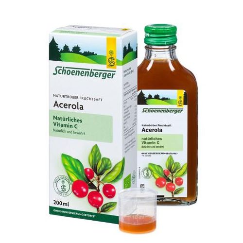 Schoenenberger Naturtrüber Fruchtsaft Acerola 200 ml