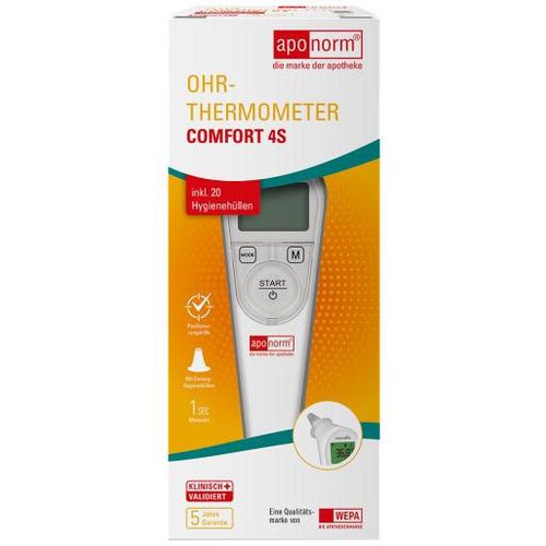 APONORM Fieberthermometer Ohr Comfort 4S 1 St