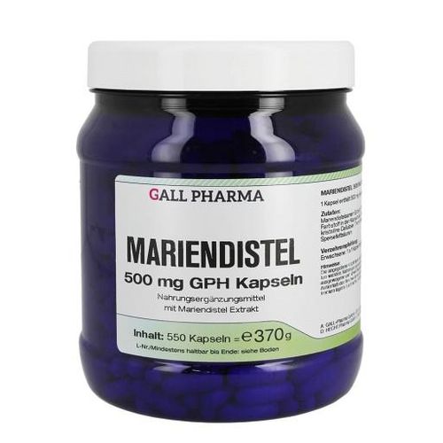 MARIENDISTEL 500 mg GPH Kapseln 550 St