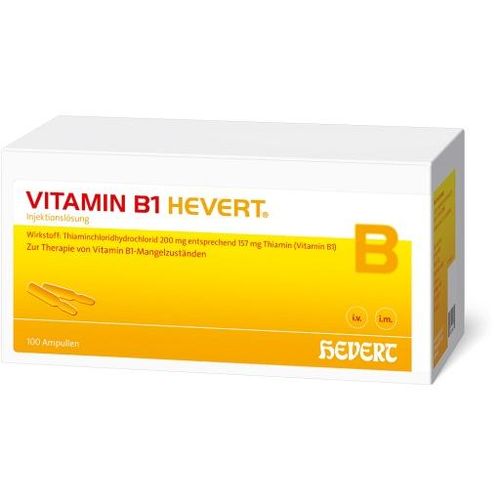 VITAMIN B1 HEVERT Ampullen 100 St