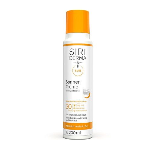 SIRIDERMA Sonnencreme LSF 30 ohne Duftstoffe 200 ml