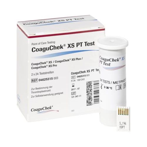 COAGUCHEK XS PT Test 2X24 St