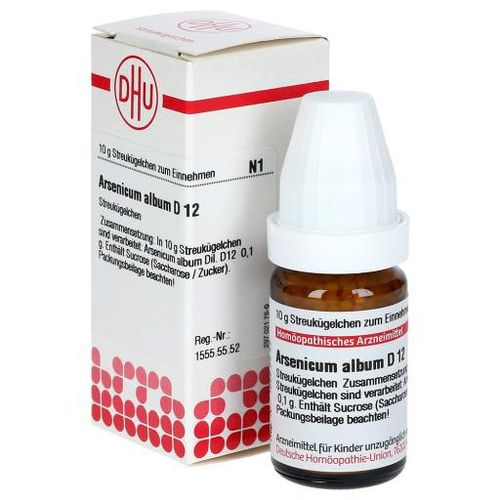 ARSENICUM ALBUM D 12 Globuli 10 g