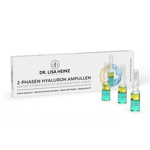 HYALURON AMPULLEN 2-Phasen Dr.Lisa Heinz 10X1 ml