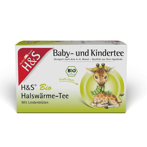 H&S Bio Halswärme-Tee Baby- und Kindertee Fbtl. 20X1.5 g