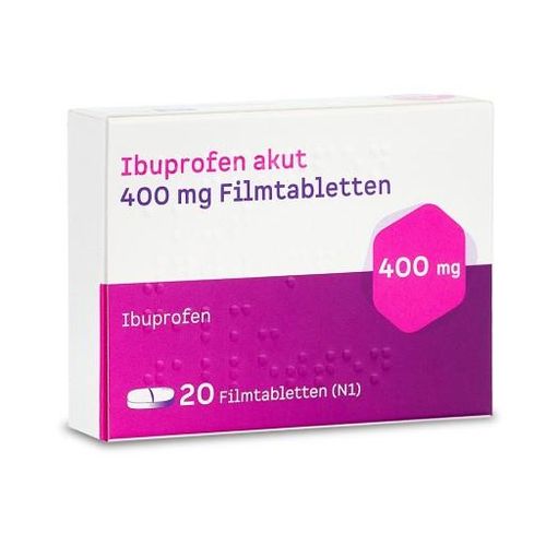 IBUPROFEN akut 400 mg Filmtabletten 20 St