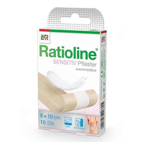 RATIOLINE sensitive Wundschnellverband 6 cmx1 m 1 St