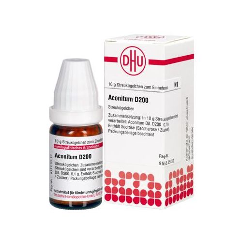 ACONITUM D 200 Globuli 10 g