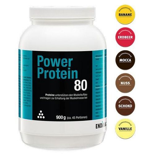 POWER PROTEIN 80 Vanille Pulver 900 g