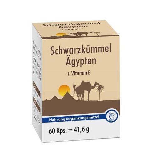 SCHWARZKÜMMEL ÄGYPTEN+E Kapseln 60 St