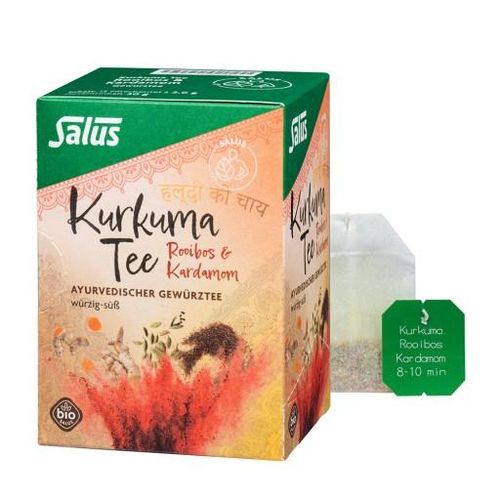 KURKUMA TEE Rooibos & Kardamom Bio Salus Fbtl. 15 St