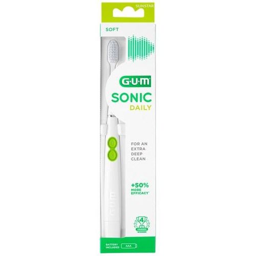 GUM SONIC DAILY Schallzahnbürste weiß 1 St
