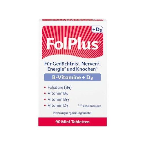 Vitamin B12 D3 FOLPLUS 90 St