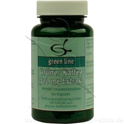 GRÜNER KAFFEE 300 mg Extrakt Kapseln 60 St