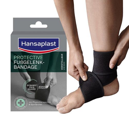 HANSAPLAST Fußgelenk-Bandage verstellbar 1 St