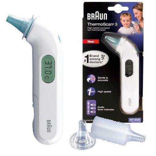 Braun THERMOSCAN 3 Infrarot-Ohrthermometer 1 St