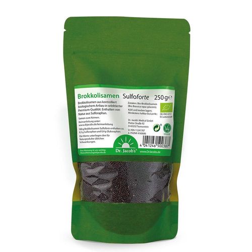 Brokkolisamen Sulfoforte BIO Brokkoli Sulforaphan 250 g