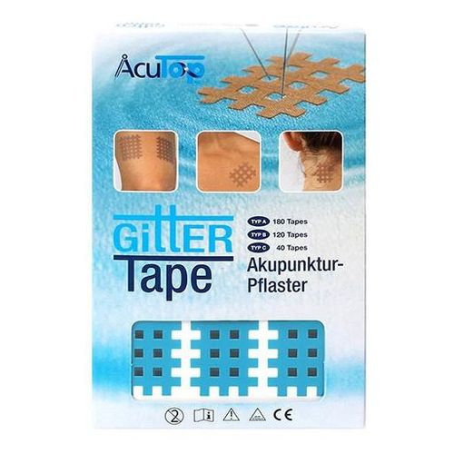 GITTER Tape AcuTop Akupunkturpflaster 2x3 cm blau 180 St