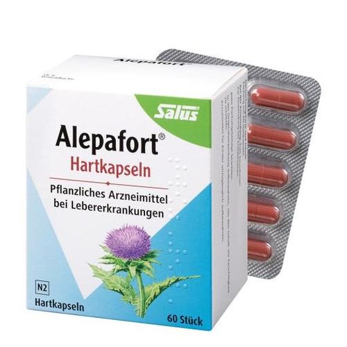 ALEPAFORT Mariendistel Hartkapseln 60 St