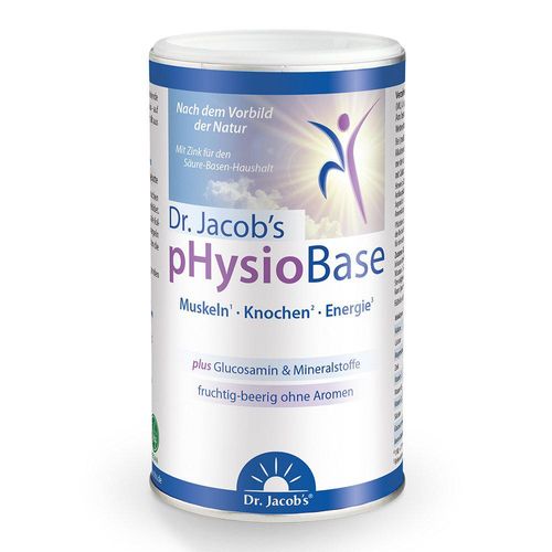 Dr. Jacob's pHysioBase Basen-Citrat-Basenpulver + Glucosamin 300 g