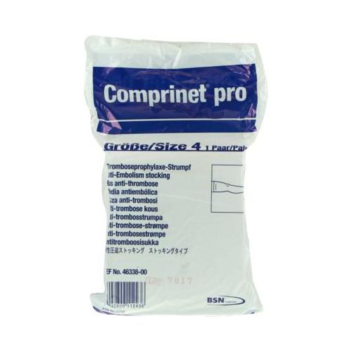 COMPRINET pro Strumpf oberschenk.lang Gr.4 weiß 2 St