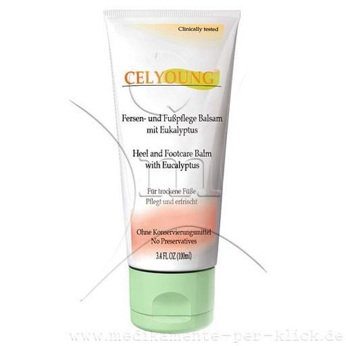 CELYOUNG Fersen und Fußpflege Balsam m.Eukalyp. 100 ml