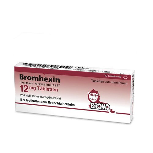 BROMHEXIN Hermes Arzneimittel 12 mg Tabletten 50 St
