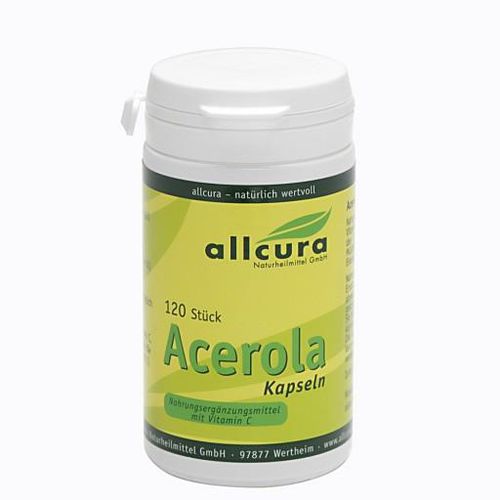 ACEROLA KAPSELN natürl.Vitamin C 120 St