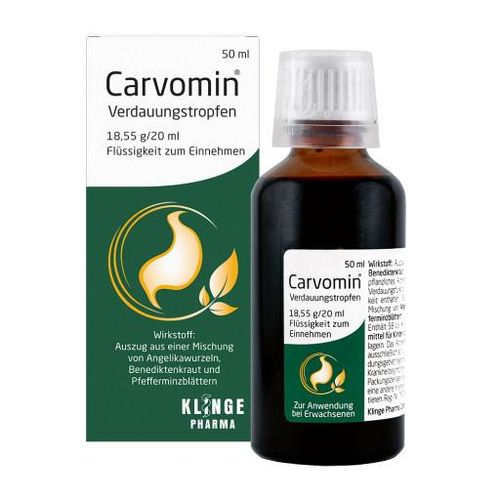 CARVOMIN Verdauungstropfen bei Magen-Darm-Beschwerden 50 ml