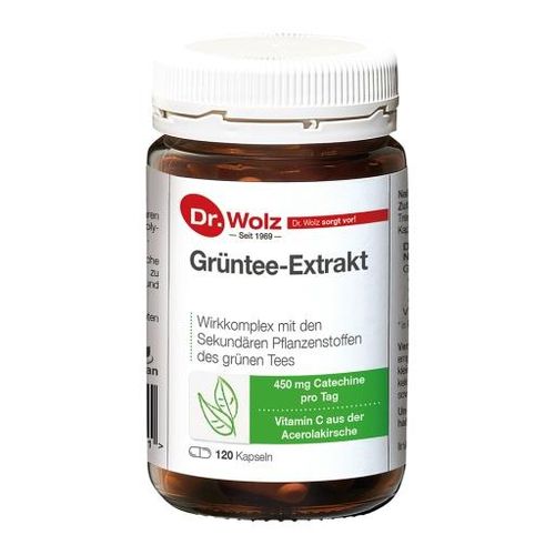 GRÜNTEE EXTRAKT Dr.Wolz Kapseln 120 St