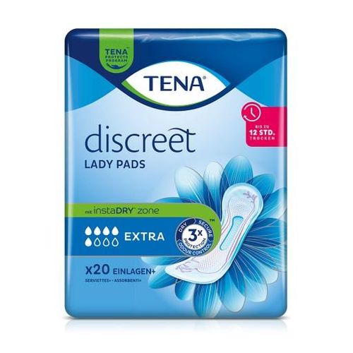TENA LADY Discreet Inkontinenz Einlagen extra 12X20 St