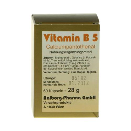 VITAMIN B5 KAPSELN 60 St