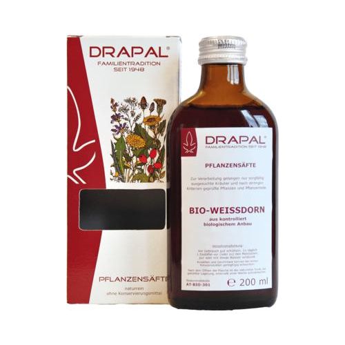 WEISSDORNBEEREN Bio Pflanzensaft Drapal 200 ml