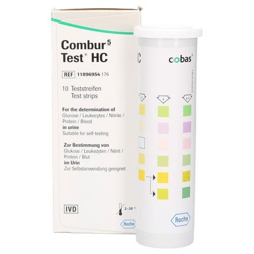 COMBUR 5 Test HC Teststreifen 10 St