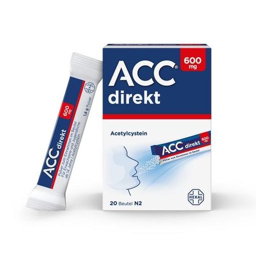 ACC direkt 600 mg Pulver zum Einnehmen im Beutel 20 St