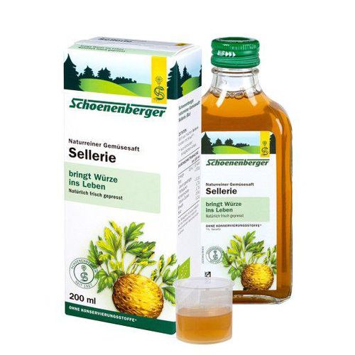 Schoenenberger Naturreiner Gemüsesaft Sellerie 200 ml