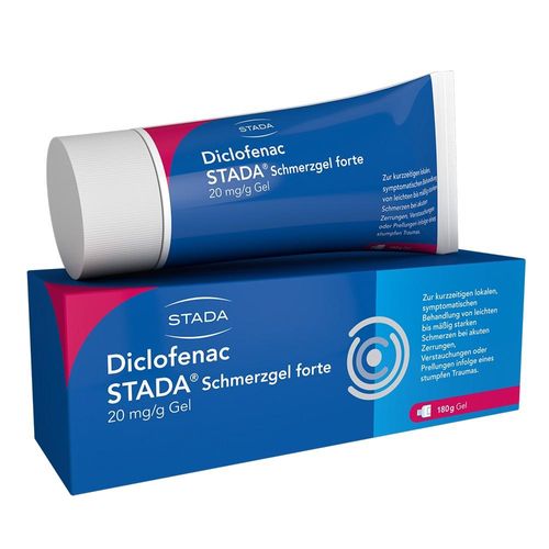 DICLOFENAC STADA Schmerzgel forte 20 mg/g 180 g