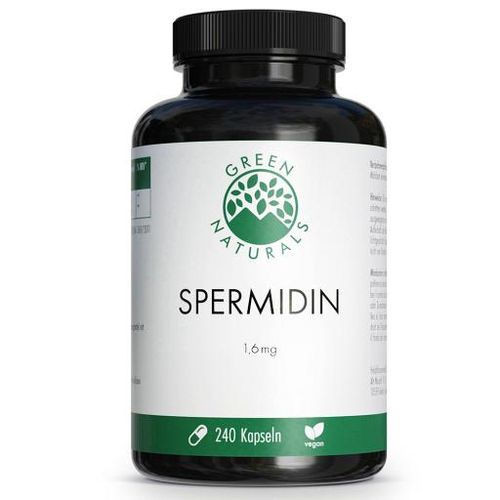 GREEN NATURALS Spermidin 1,6 mg vegan 240 St