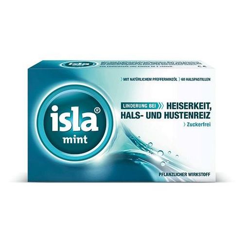 isla mint Halspastillen bei Halskratzen und Reizhusten 60 St