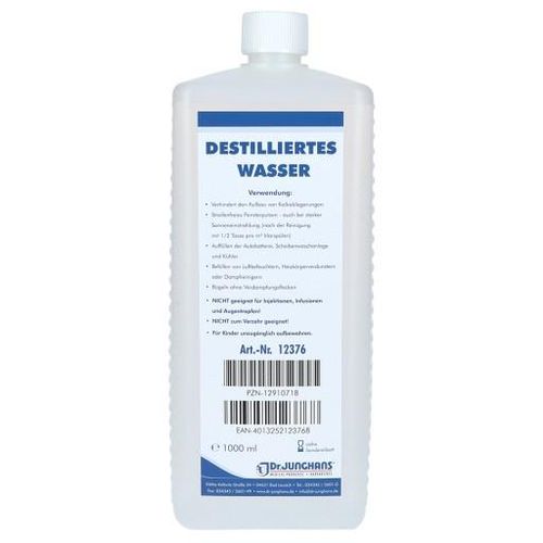 DESTILLIERTES WASSER 1 l Flasche 1 L