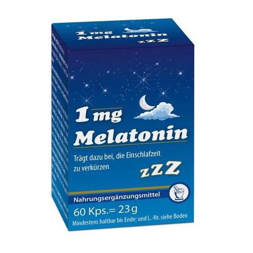 MELATONIN 1 mg Kapseln 60 St