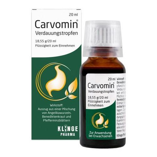 CARVOMIN Verdauungstropfen bei Magen-Darm-Beschwerden 20 ml