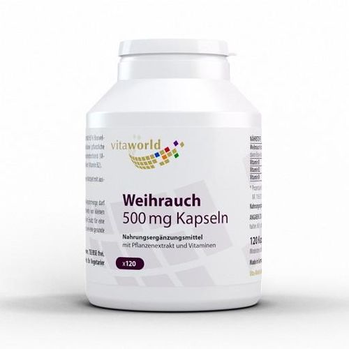 WEIHRAUCH 500 mg Kapseln 120 St