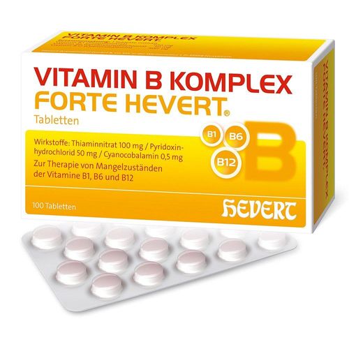 VITAMIN B KOMPLEX forte Hevert Tabletten 100 St